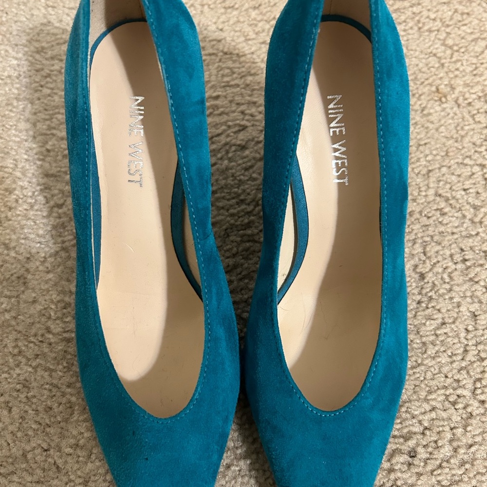 Nine West Teal Women's Shoes